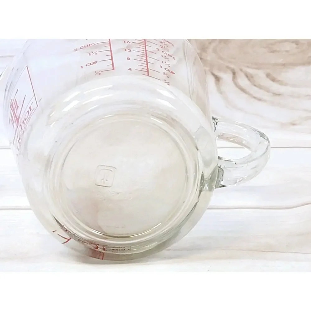 Anchor Hocking Fire King 4 Cup/ 1 Liter/ 1 Quart Glass Measuring Cup